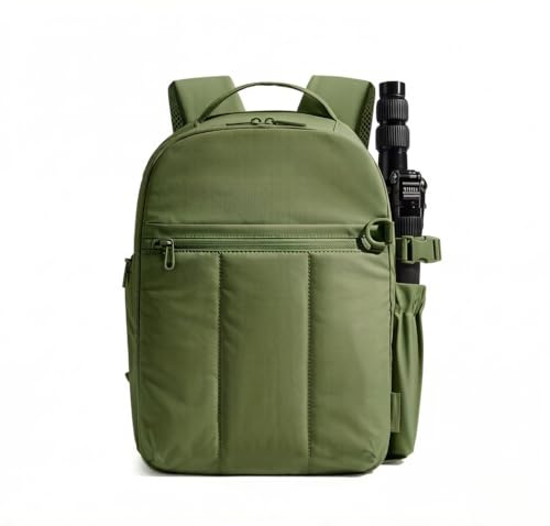 bagsmart Mochila para cámara, Bolsa para cámara DSLR SLR compatible con portátiles de 33,8 cm (13,3 pulgadas), Mochila fotográfica impermeable, Fashion