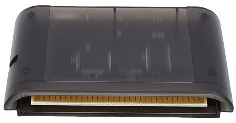 VELATEMOR Spelkort, 4000 i 1 Spelkassett med 8 GB Minneskort, för Mega MD1 MD2 MD3 CD X Original Spelkonsoler (Genomskinlig svart)