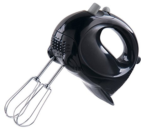 Sabichi 5 Speed Hand Mixer, 100 Watt, Black