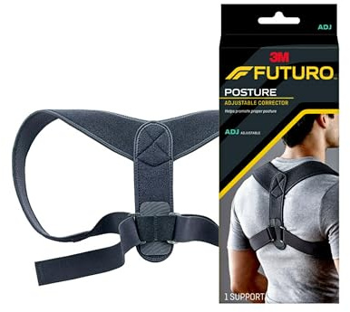 FUTURO Posture Corrector, Fits Men and Women, Helps Promote Better Posture, Back Support, Doctor Developed, Adjustable