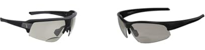 BBB Cycling Sportbrille mit Leseteil für Weitsichtige Sehstärke Sonnenbrille & Cycling Fahrrad, Mountainbike Sportbrille Dioptrienwert +2.0, Impress Reader Polycarbonat, BSG-59PH, Matt Schwarz