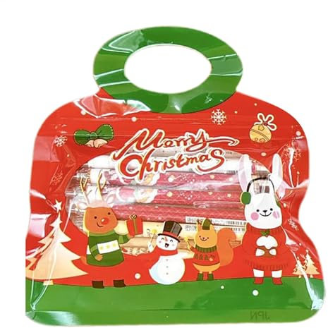 XIAOXIAOYU Feiertagsbriefpapier für Kinder,Weihnachtsbriefpapierset für Kinder - Weihnachts-Cartoon-Briefpapier-Set - Süßes Kinder-Briefpapier, Weihnachtsmann-Briefpapier mit Gelstiften, Notizbüchern,