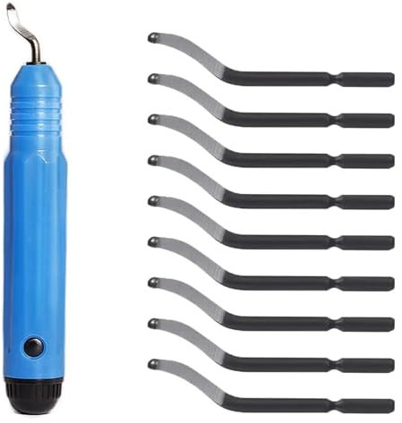 tianwandong 12 In 1 Hand Deburring Tool Metal Cutter Set With Rotary Deburring Blades Trimming Knife for 3D Printer DIY Model Repair