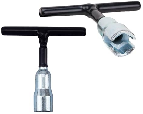 Strumento per dadi ad alette, chiave di serraggio per bulloni, set di chiavi a T in acciaio, struttura resistente, impugnatura ergonomica per un facile utilizzo, ideale per lavori meccanici e