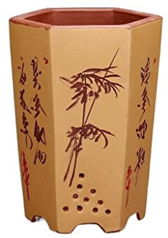 XDAWQP Pots de Fleurs pour Plantes d'intérieur et d'extérieur, Pots de Fleurs succulentes d'intérieur, Pots de Fleurs en céramique pour Balcon, Pots de Fleurs décoratifs pour sa,D