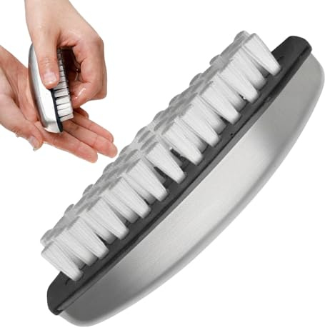 Cepillo De Limpieza Robusto - Cepillo Metálico Limpiador | Multiusos para Cocina Raspador con Empuñadura Cómoda Hornos Soldadura Pintura Camping Barbacoa