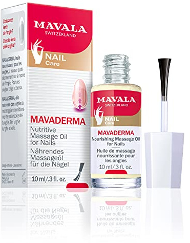 Mavala Mavaderma – Huile Ongles Croissance Naturelle – Soin Nourrissant Racine & Cuticules – Ongles Plus Longs et Forts – 93% Ingrédients d’Origine Naturelle – 10 ml