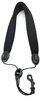 Rico D'Addario Gepolsterter Saxgurt Tenor/Baritone, Snap Hook | D'Addario gepolsterte Saxgurte bieten bequemen Halt, sichere Hakenoptionen, einfache Einstellung und zuverlässige Leistung.