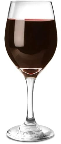 Perception Wine Glasses 11.3oz Lined and CE Stamped at 125ml, 175ml & 250ml - Set of 4