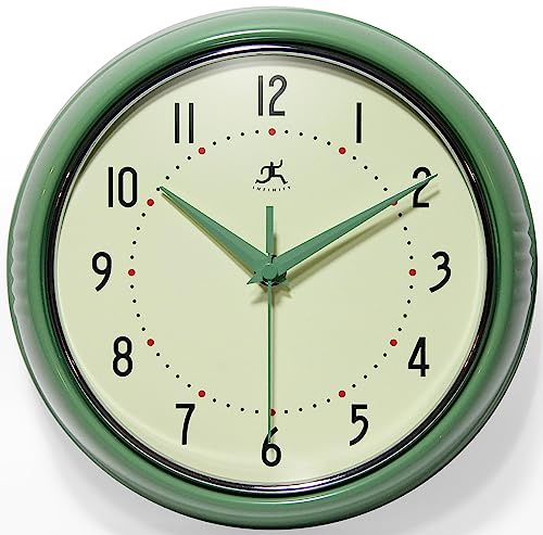 Infinity Instruments LTD. Retro 12 inch Silent Sweep Non-Ticking