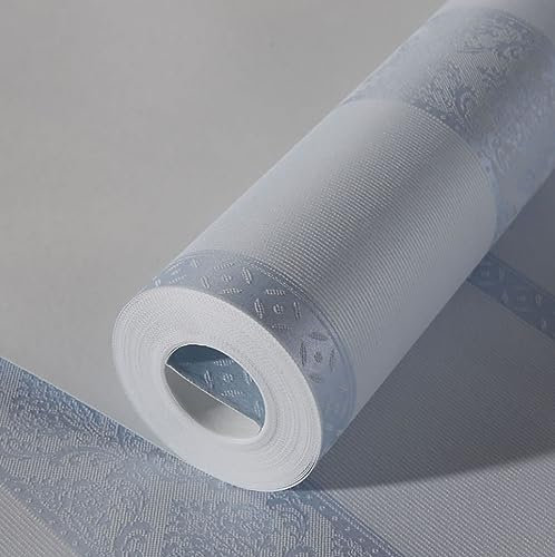 BPILOT Papel tapiz de rayas verticales azules para dormitorio tela no tejida papel tapiz no autoadhesivo de estilo chino tridimensional 3D C