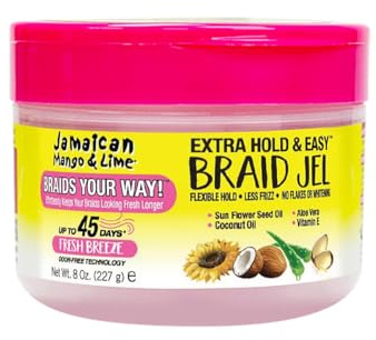 Mango giamaicano e lime Extra Hold and Easy Braid Jel 226,8 g