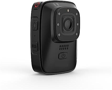 MZZYG Action Camera Wearable Body Camera Enforcement Stabilization Infrared Lamp Night Vision Waterproof Action Camera(Standard)