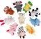 EIYVPRA 10-TLG fingerpuppen Fingerpuppen Baby Mitgebsel Kindergeburtstag fingerpuppen baby Finger Plüschtier Set Jungen und Mädchen Geschenke für Weihnachten Oster und Kinderparty
