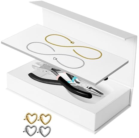 Baoblaze Kit di Braccialetti permanenti Regali per Coppie Braccialetti di Gioielli creativi Classici Unici per la Festa di San in Spiaggia del, 1 Argento 1 Oro