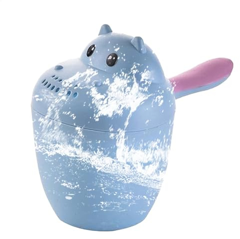 Vaso para enjuagar el cabello para bebés, vaso para lavar el cabello con protección infantil Vaso para lavar el cabello para bebés y niños - lavado del cabello fácil e interesante - el vaso para lavar