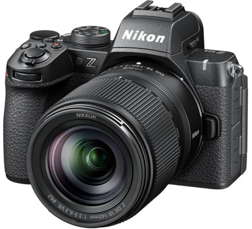 Nikon Z50II + 18-140mm VR Kit - Compact mirrorless Stills/Video Camera with Easy Color presets and Wireless Photo Sharing