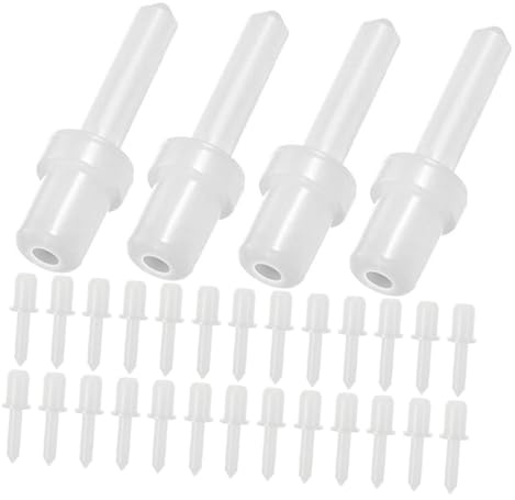 Amosfun 70 piezas Pasadores para Reparación de y Contraventanas Fijadores Resistentes y Duraderos Accesorios para Reparación de Estores Verticales Fácil Instalación y Compatibilidad