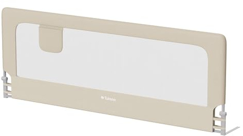 TULANO Cover 30 Bettgitter, Bettschutz Baby Umrandung 200 cm, Klappbar 180°
