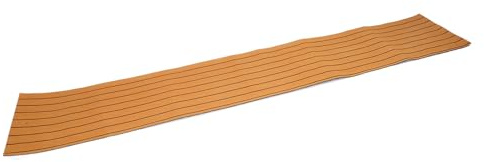 ACOGEDO Pavimentazione per Barche Schiuma Eva Antiscivolo Autoadesiva Impermeabilizzante Tappeto per Pavimentazione di Coperta per Barche Yacht a Motore 240 X 45 CM / 94,5 X 17,7 Pollici La (240 * 45