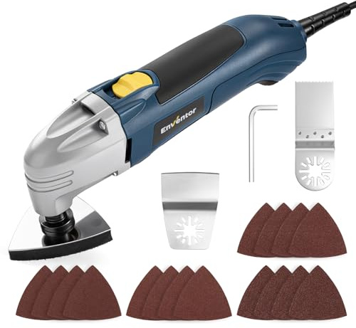 Enventor Outil Multifonction Filaire 200W, 22000 OPM