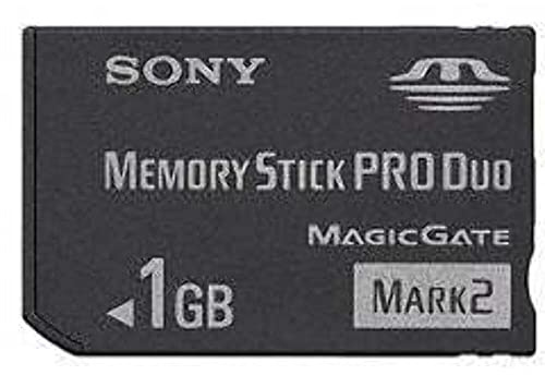 Sony - MSMT1G - Memory Stick Pro Duo Mark2 - 1 Go - Noir