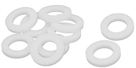 Aexit 14mmx8mmx2mm PTFE-Rundscheiben-Dichtring Weiß 10st (f3b47a75c08120723f319993730c1ad4)