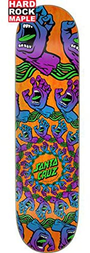 Santa Cruz Deck, 8,125 x 31,7 cm, Mandala, Hard Rock Maple, SCDK0730, Mehrfarbig, Standard