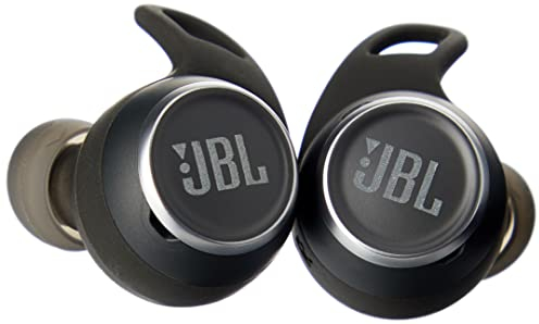 JBL Reflect Aero In-Ear Ohrhörer – True Adaptive Noise Cancelling Technologie – Wasserdichtes Design – 8 Stunden Akkulaufzeit – Schwarz