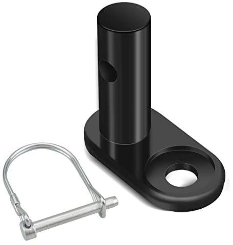 HONGECB Fahrradanhänger Kupplung, Schwarz, für Kinderwagen, Kinder Fahrrad, Haustierwagen, Hundeanhänger (B)