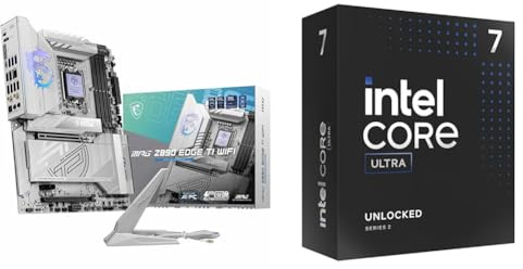 MSI MPG Z890 Edge TI WiFi + Intel Core Ultra 7 procesador para Equipos de sobremesa 265K 20 núcleos
