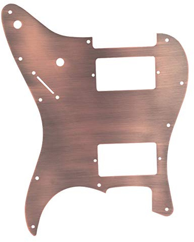Acoustic Gitarre Pickguard, P Bass Pickguard E -Gitarren -Pickups HH Pickguard Rückenplatte Tremolo Hohlraum Cover für Standard -Style -Gitarren -Ersatz
