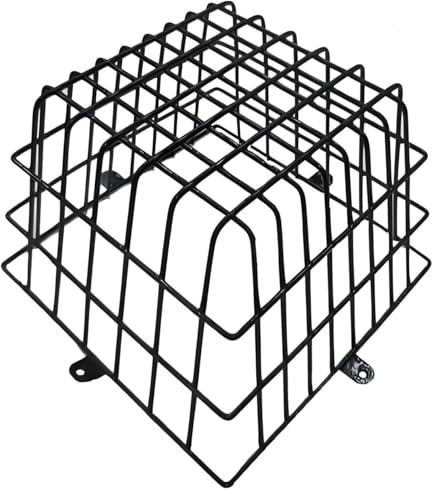All Weather Metal CCTV Camera Cage - Anti-Vandal Protection - 28x28cm Base x 20cm Height