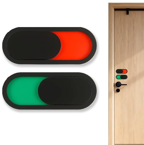 2 Stück Schieberegler Frei Besetzt, Schilder Schiebeschilder WC Besetzt Schild Toilette, Bitte Nicht Stören Schild, Bitte Nicht Stören Schiebeschild Mit Schieber für Toilette Konferenzraum Büro Hotel