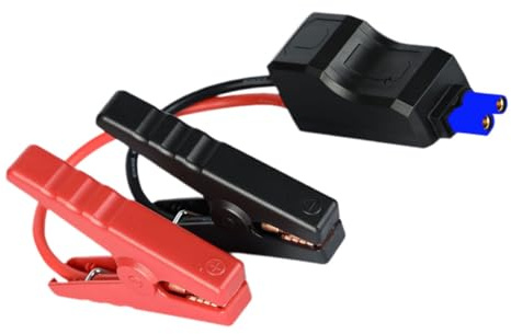 PRETYZOOM Cavo Avviamento Batteria Con Morsetti Intelligenti Per Auto Clip Emergenza Portatile Compatta Protezione Veicolo Olio Dispositivo Avvio Rapido Affidabile e Leggero
