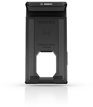 Bosch SmartphoneGrip Vertikal Smartes System (BSP3300) Lenkerhalterung für eBike Schwarz | Lenkerhalterung schwarz