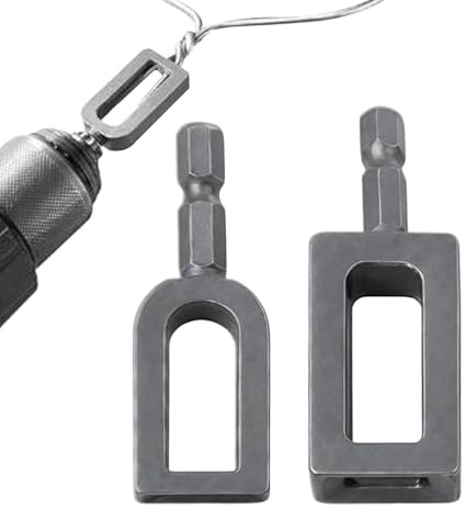 Attrezzo Torcifilo A Torsione Da Filo Metallico - Strumento A Trapano Legatura Cavi - Torcifilo Resistente | Per Elettricisti, Tecnici, Uso Domestico, Ranch, Recinzioni, Industria E Edilizia