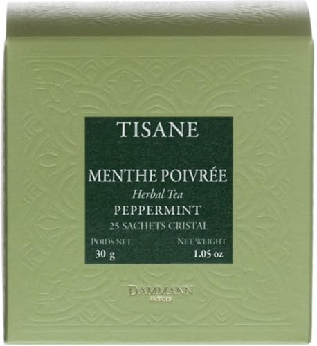 Menthe - Boîtes 25 sachets Cristal / Les Tisanes