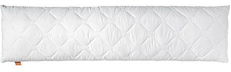 sleepling Seitenschläferkissen 40 x 145 cm, Body Pillow, langes Kissen mit Bezug aus 100 % Softer Mikrofaser, Schlafkissen Seitenschläfer, Füllmengengarantie, 60 Grad waschbar, Ökotex