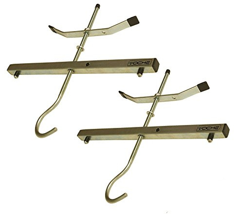 Voche® Set of 2 Universal Lockable Roof Rack Ladder Clamps