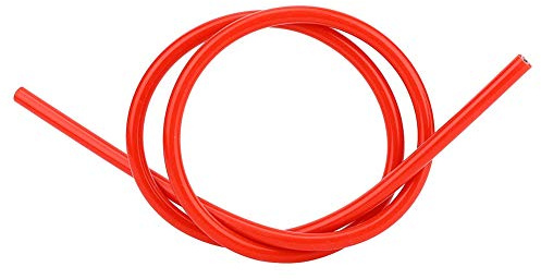 Fydun Zündkerzen kabel 8mm Silikon Funken Zündkabel Draht Auto Zusatz Ersatz Teil des Hohen Widerstands(Rot)