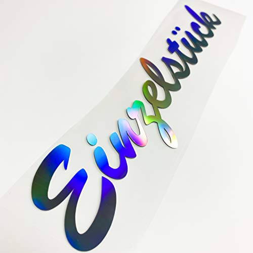 55cm Auto Aufkleber Einzelstück Oilslick Hologramm New Regenbogen reflektierend schillernd Cartattoo Tuning Style Design Dapper Slammed Performance Limited Edition