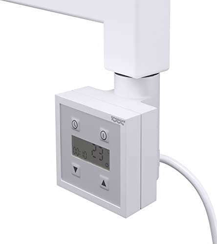anapont Éléments chauffants pour radiateur, sèche-serviettes et sèche-serviettes avec thermostat et régulateur de température électronique, télécommande
