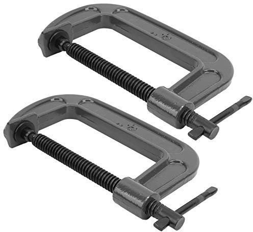 JMorCO Disfrute de Verano Abrazadera G, Acero Maleable Enfriamiento Antióxido Resistencia al Desgaste Metal C Abrazadera, Construcción Estable Carpintería Industrial Carpintero para Carpintería