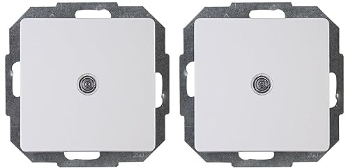 Kopp 650693083 Paris Universalschalter (Aus und Wechsel) beleuchtet (Packung mit 2)