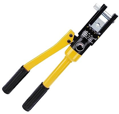Crimpadora Hidráulica, Nuevo tipo 10—120 mm² Herramienta de prensado hidráulico, YQK-120 Presión 10T Alicates hidráulicos domésticos, Alicates de prensado de terminales de cable Crimpadora, Multicapa