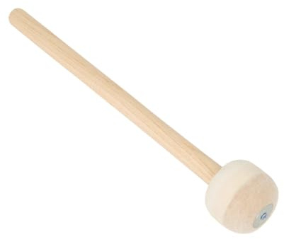 JOINPAYA Holz Trommelschlägel mit Filzkopf 3-ring Design Beige Geeignet für Snare Drum und Percussion für Musiker und Schüler im Café oder Riegel