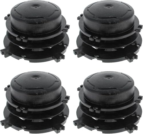 StarRing 2/4/8 piezas de repuesto del cabezal del carrete de la recortadora para FS-AutoCut 36-2 46-2 56-2 para desbrozadoras-40037133001 negro, cabezal de recortadora de hilo (4 piezas)
