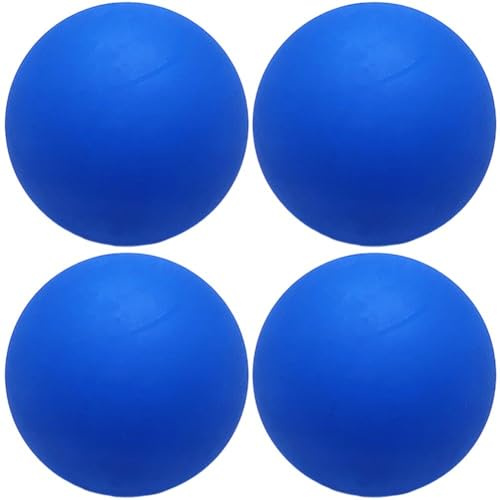 Glixoft Squashbälle, 4 Stück, Professionell, Hochelastisch, Gummi, Squash-Bounce-bälle, Trainings-Squash, Gut Sichtbar, Sport, Kleine Springende, Hohle Sportbälle