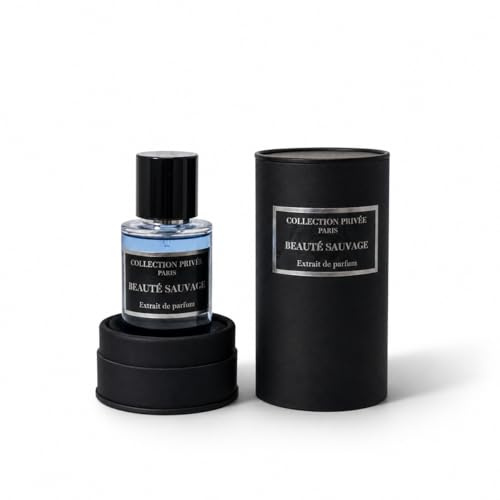 Rose Vanille, Extrait de Parfum Unisexe, Collection Privee Paris, Notes de Rose, Vanille et Musc Blanc, Fragrance Intense et Longue Tenue, 50 ml